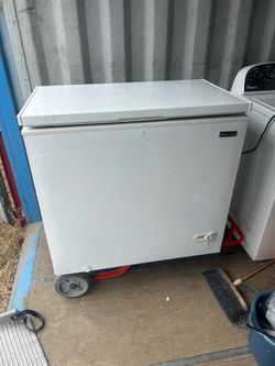 Whirlpool washer and dryer, and freezer
