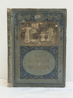 Antique Original 1901 Hardcover “The Perfect Woman” By Dr. Mary R. Melendy