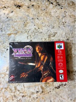 Xena Warrior Princess: The Talisman of Fate CIB   Nintendo 64 Factory Sealed