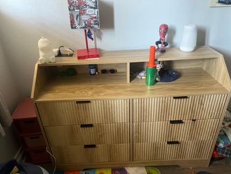 Dresser with outlets