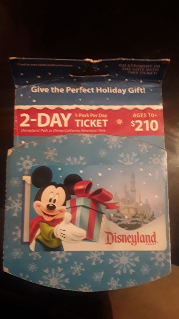 Disneyland Resorts theme park ticket for Sale in Santa Rosa, CA OfferUp
