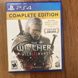 “The Witcher III: Wild Hunt” (Video Game) for PS4