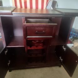Wooden Wine Cabinet