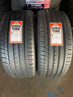 (2) 235/40/18 Goodyear