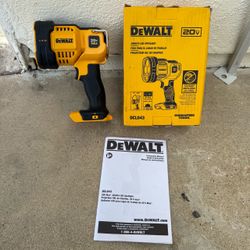 DEWALT 20V MAX Cordless LED Jobsite Spotlight (Tool-Only)