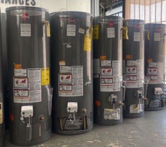 New Water Heater Rheem Performance Platinum
