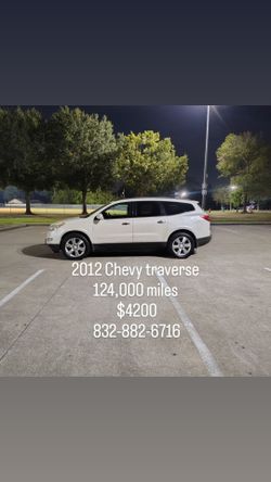 2012 Chevy traverse