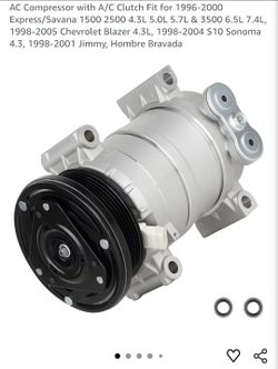 New AC Compressor with A/C Clutch Fit