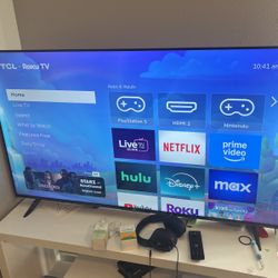 55 Inch TCL Roku Smart TV