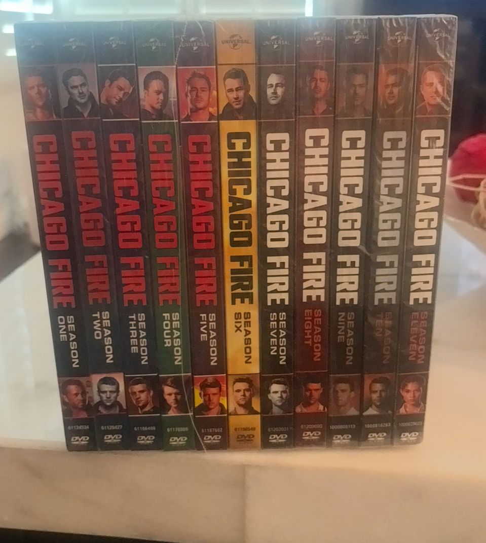 DVD box set for the television series Chicago Fire, seasons 1-11. Chicago Fire is an American drama series that follows the professional and personal