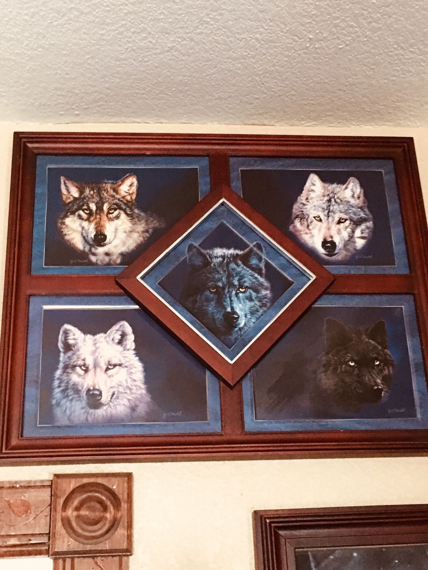 WOLF PICTURES AND PLATE SETS!!!