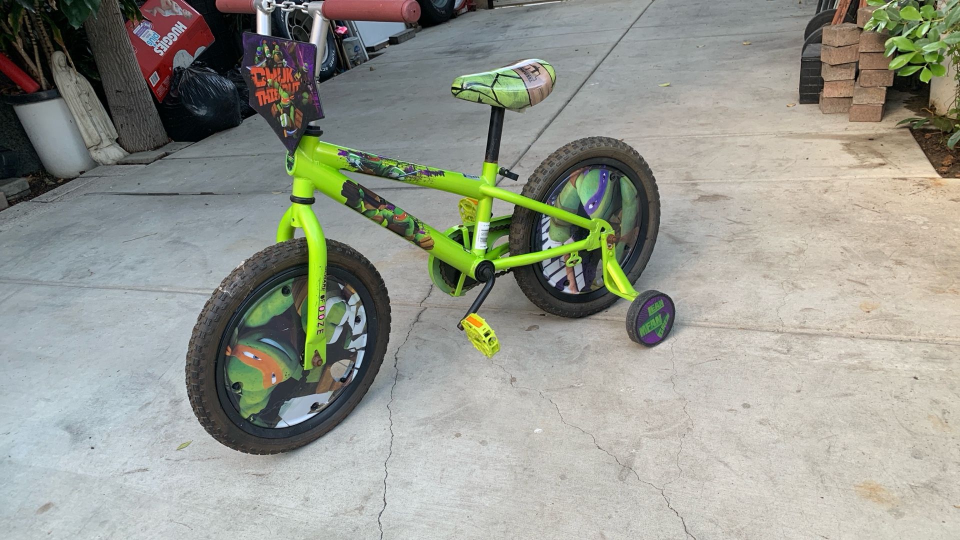 Ninja turtle classic bike