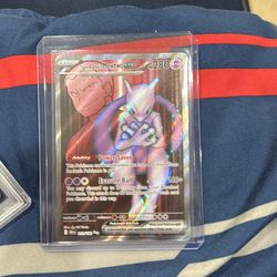 Team rocket Mewtwo ex