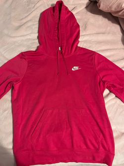 Pink Nike hoodie