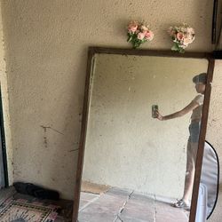 Big Antique Mirror