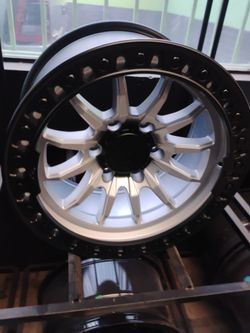 17x9 lock rims 6 lug 6x139 on new tires 33 1250 17