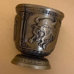 Iceland Metal Shot Glass