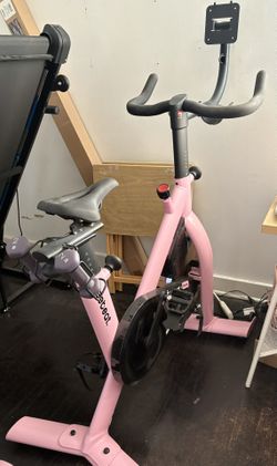 Pink Freebeat Lit Exercise Bike - No Screen