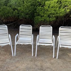 *** Four Outdoor Patio Chairs***
