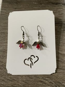 Earrings.  Angel Earrings 