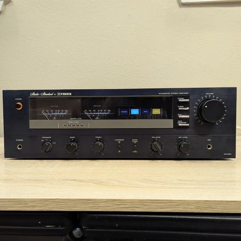 Fisher CA-800 Studio-Standard Integrated Stereo Amplifier