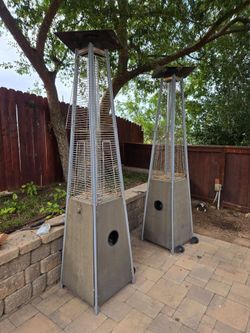 48,000 BTU Pyramid Standing Patio Heater Propane