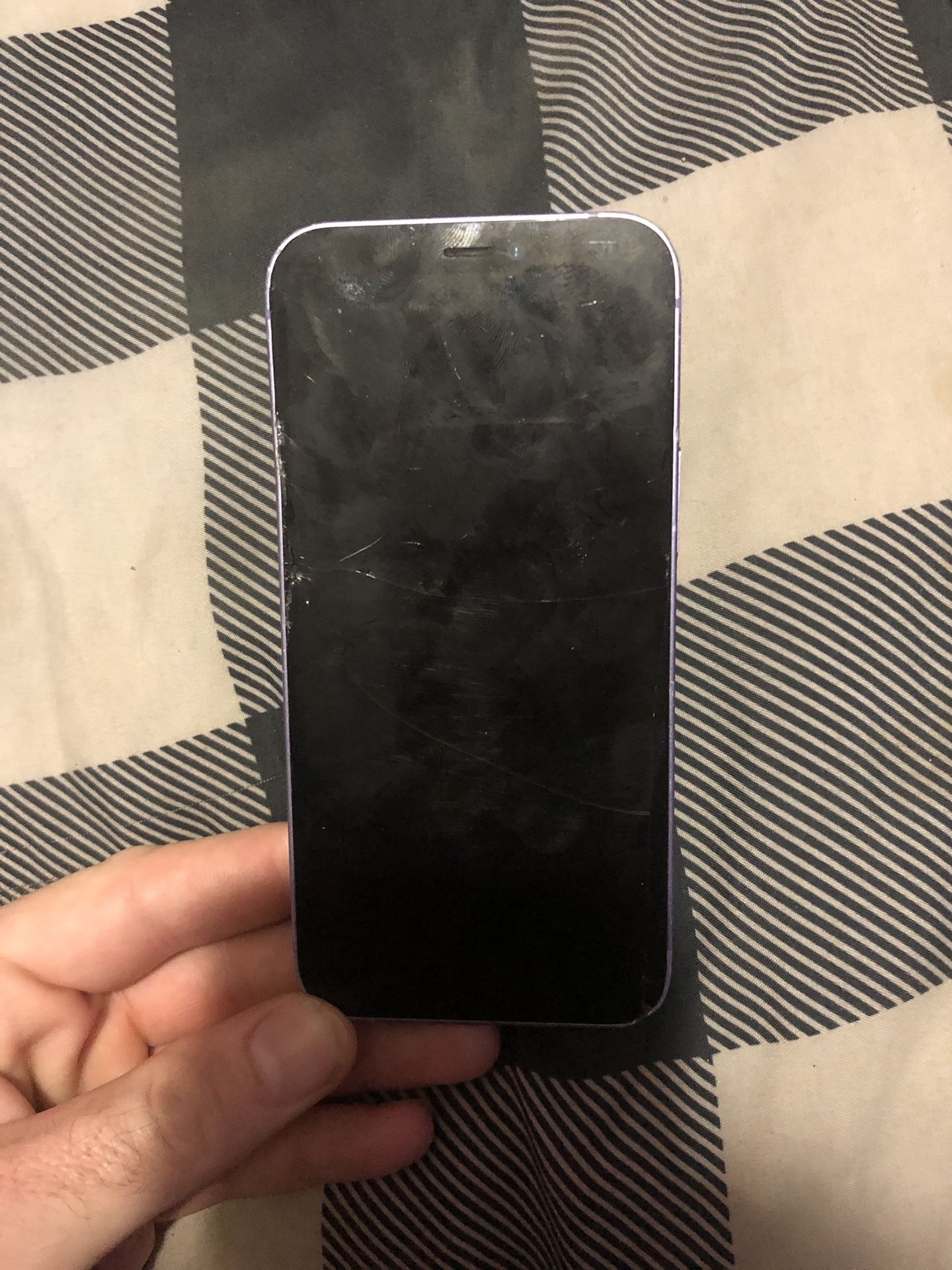 iPhone 12 Mini Front And Back Cracked Badly Reset Already