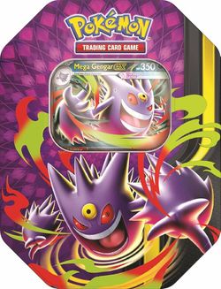 Pokemon - Mega Moonlit Tins (Gengar and Clefable)