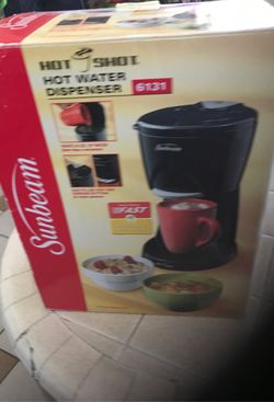 Hot water dispenser great for making or heating up