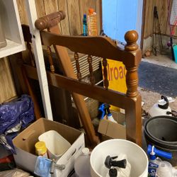 Twin Size Bed Frame - Free To Foster Family Or Christian Missions Involved