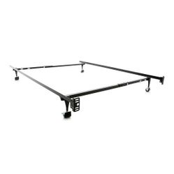 Twin/Full Adjustable Metal Bed Frame – Heavy Duty – In Box 