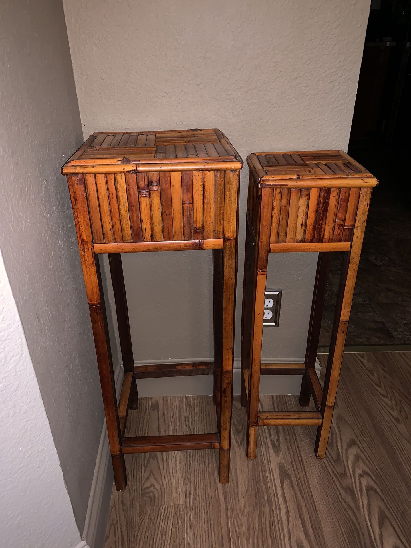 bamboo side Tables