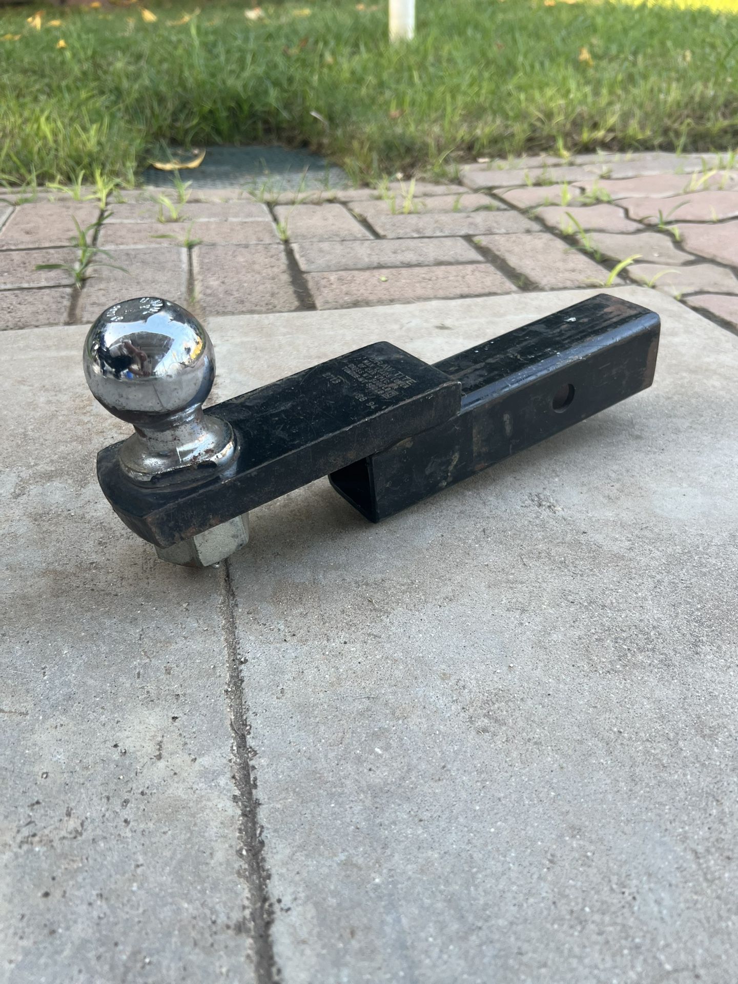 Draw-Tite Trailer Hitch Ball Mount – 1-7/8” Ball, 5,000 lb Tow Capacity, Fits 2” Receiver