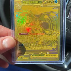 Mega Greninja Gold