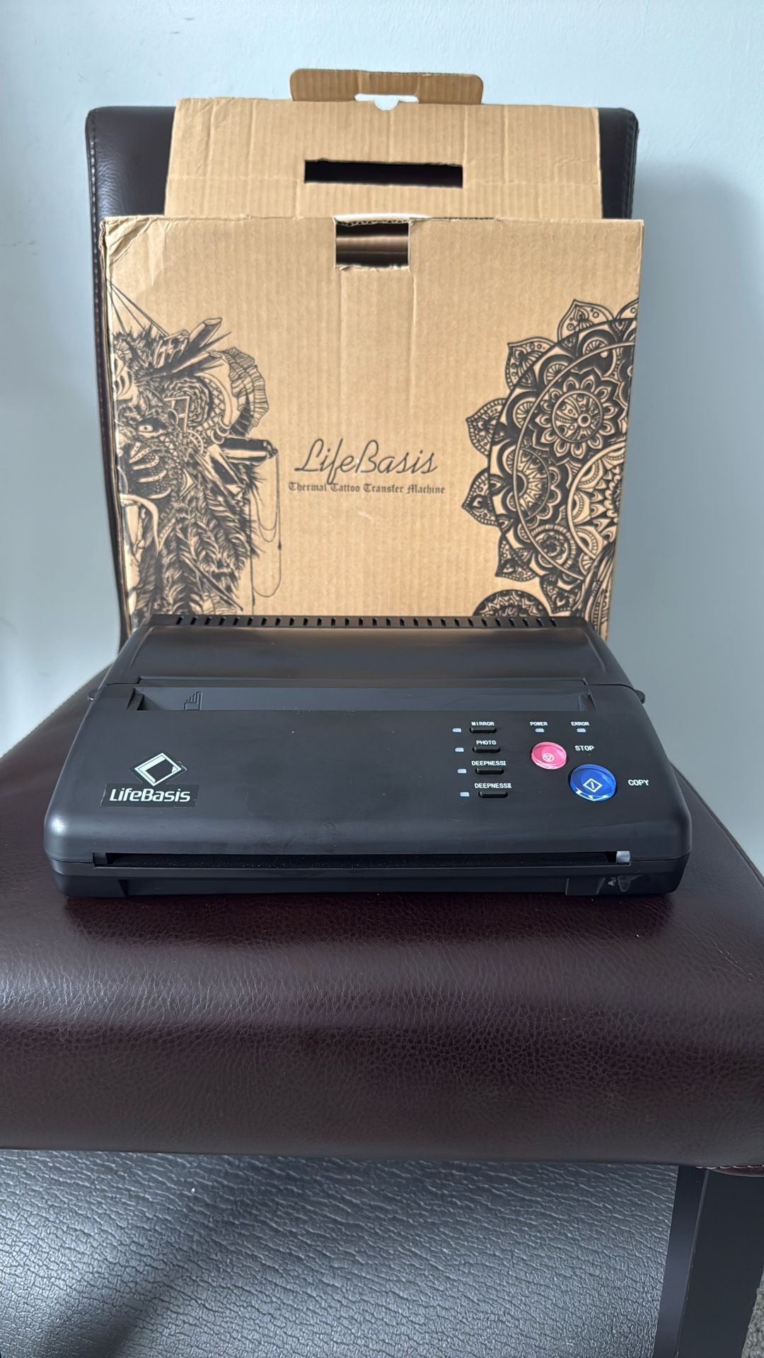 cart More like this LifeBasis Tattoo Transfer Stencil Printer Tattoo Thermal Copier with 30PCS Stencil Transfer Paper Thermal Tattooing Printe... Life