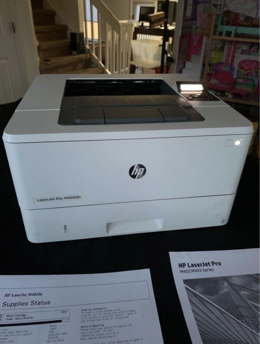 HP LaserJet Pro M402DN Monochrome Printer w/Toner