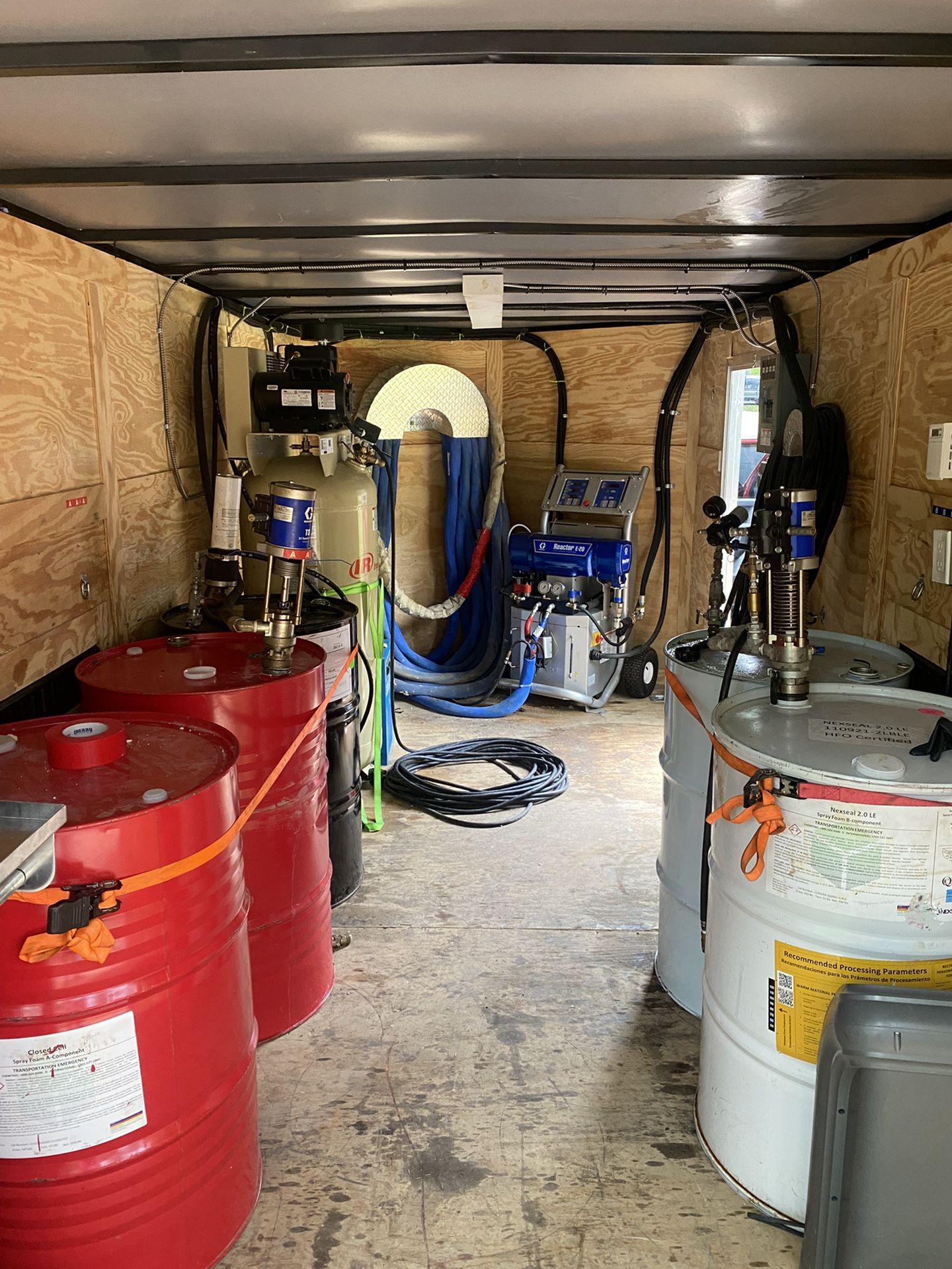 Spray Foam Trailer For Sale