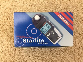 Gossen Starlite universal exposure meter incident/spot/flash light meter