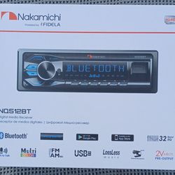 NEW

Single-DIN Car Stereo In-Dash MP3/WMA/USB Bluetooth 5.1 Receiver

