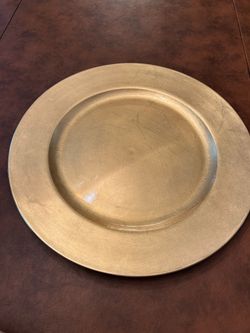 Royal Gallery Gold Chargers - set of 10