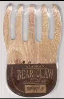 NEW "Bear Claw" wood salad forks from Alaska $5 FIRM