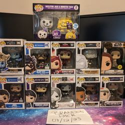 Funko Pop Lot Joel Last Of Us Wednesday 