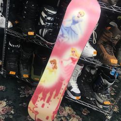burton disney snowboard 109cm Burton Disney Princess Snowboard w/ Small Burton Bindings * Like New  for Sale in Los Angeles, CA