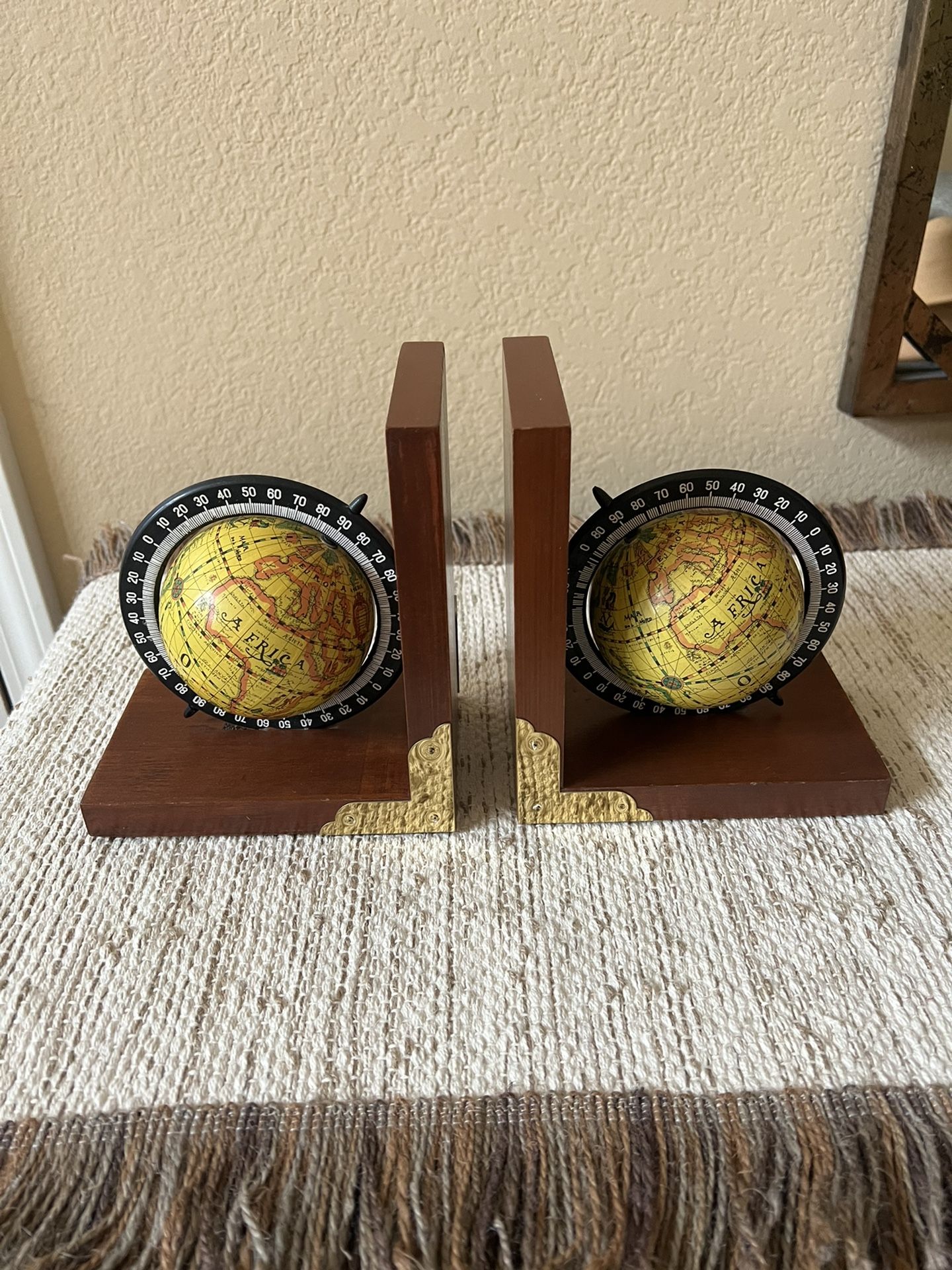 Decorative Globe Bookends