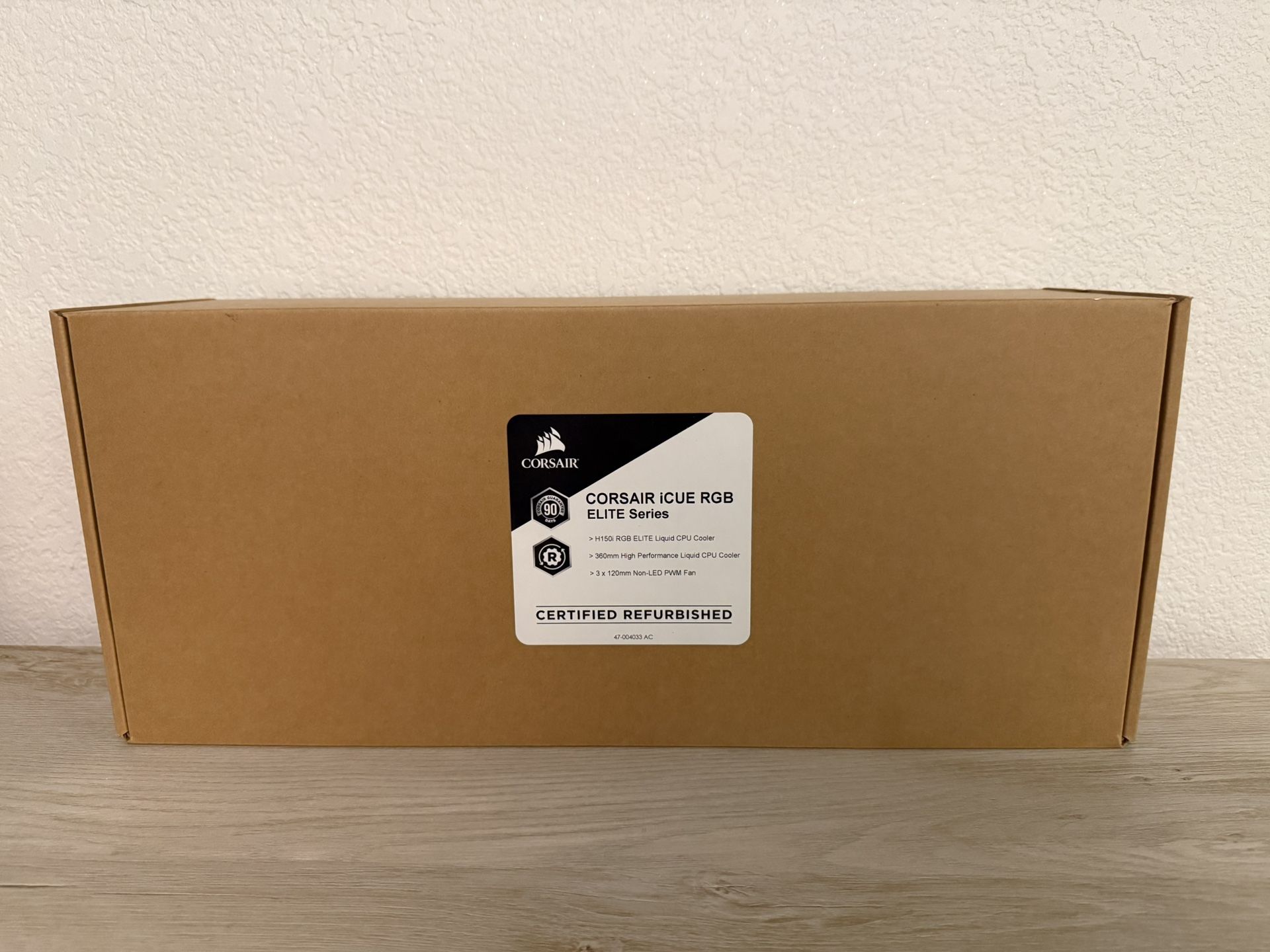 Corsair iCUE H150i RGB Elite AIO PC Cooler