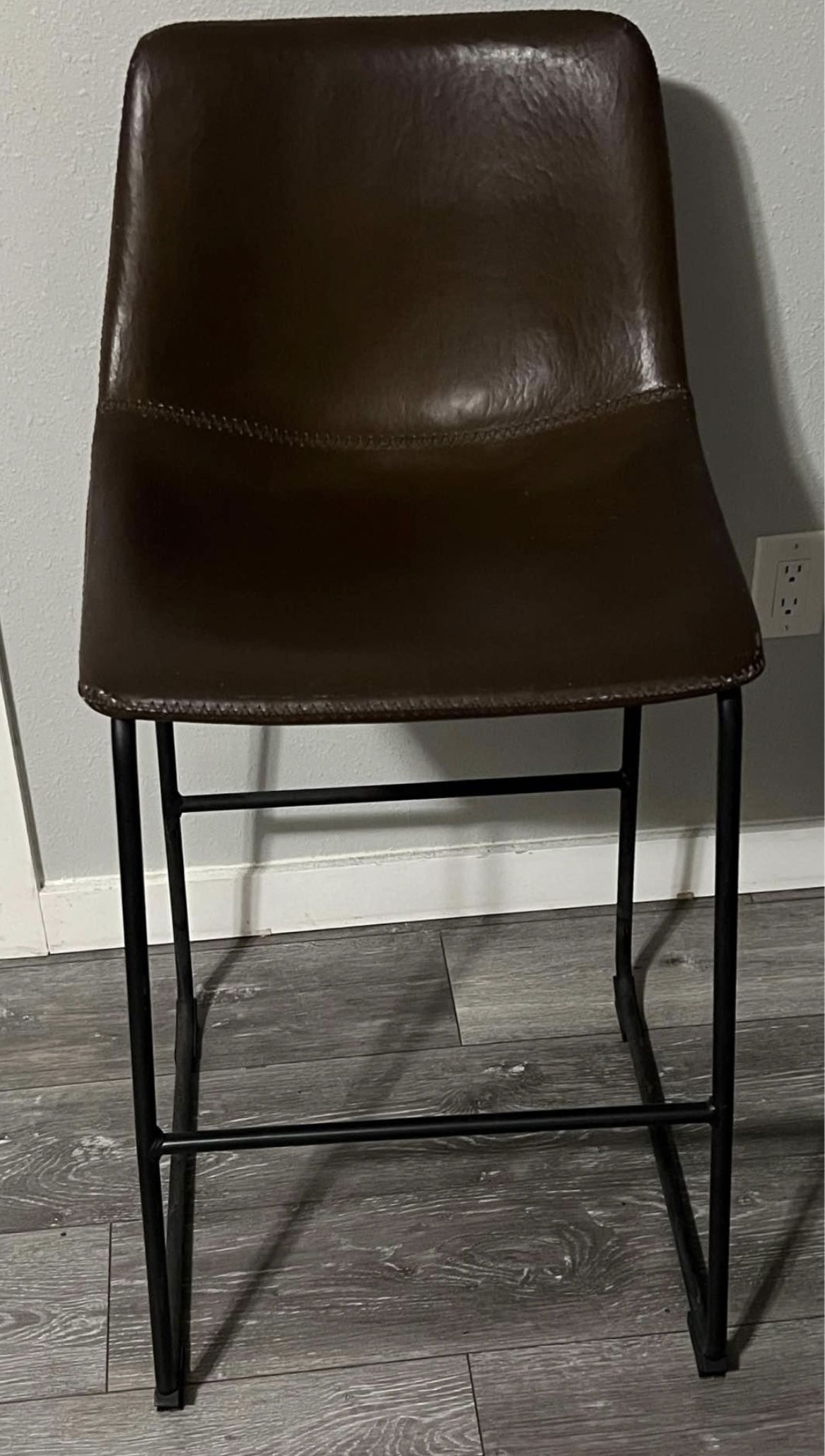 Leather Bar Stool Chair