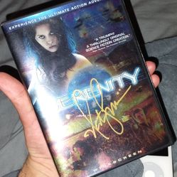Serenity DVD Movie Hand Signed by Nathan Fillion
