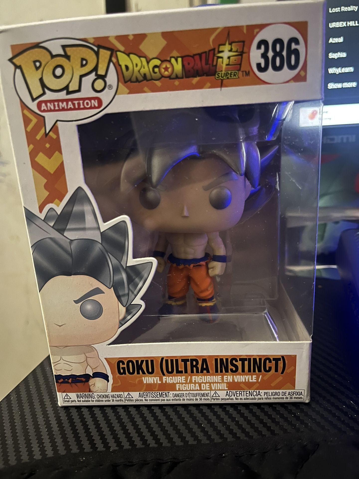 MUI Goku Pop Figure