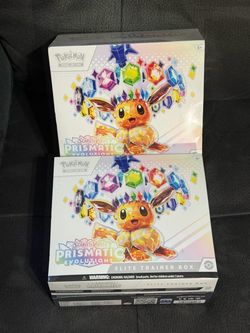 Pokémon Scarlet & Violet Prismatic Evolutions Elite Trainer Box