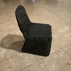 30 Black Banquet chair Covers
